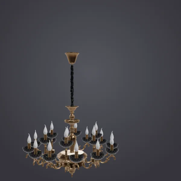 Brass Chandelier